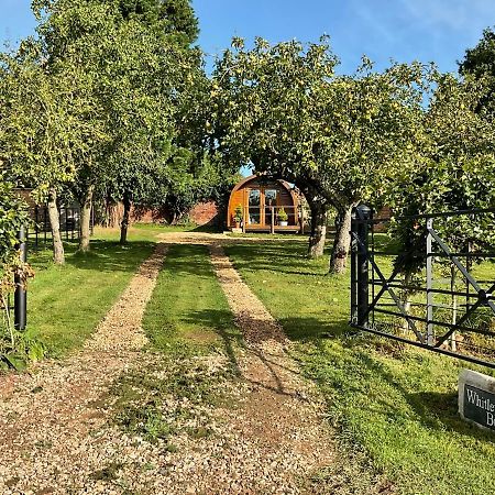 Secluded Cosy Luxury Pod With Wood Fired Hot Tub Hotel Shrewsbury Bagian luar foto